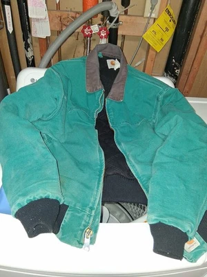 Sante Fe Carhartt Teal Jacket Size L - Image 1 of 4