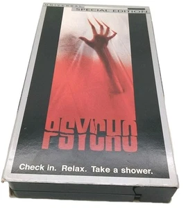 Psycho VHS 2000 Universal Alfred Hitchcock Horror Norman Bates - Picture 1 of 4