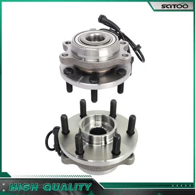 Conjunto de cojinete de cubo de rueda delantera 2x4 para Nissan Frontier 2005-2019 6 pernos Foto 1 de 4