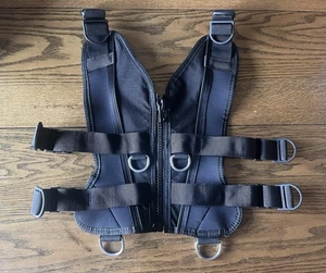 Panel Frontal Zeagle Zena Negro Talla M Nuevo Para Zena BCD Buceo - Imagen 1 de 5