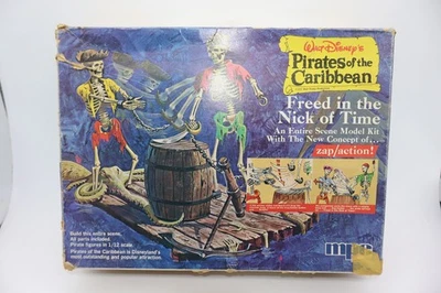 1972 Walt Disney’s Pirates Of The Caribbean Freed In The Nick Of Time Model Kit - Image 1 of 4