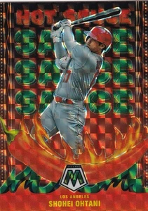 2022 Panini Mosaic - Hot Sauce Shohei Ohtani #HS-6 Green Mosaic Prizm - Bild 1 von 2