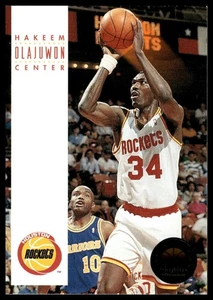 Skybox Premium #81 1993-94 Hakeem Olajuwon Houston Rockets - Imagen 1 de 2