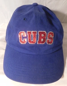 Chicago Cubs - Sombrero/Gorra 47 de lentejuelas para mujer - Brillante/Bling - MLB deletreado - Correa trasera - Imagen 1 de 17