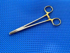 Symmetry Surgical 32-303 Needle Holder; Sternal; Tungsten Carbide; 7 2/3 in - Picture 1 of 4