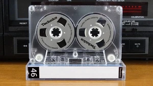 Technics Silver-Black Reel to Reel Cassette Tape #2 - Picture 1 of 1