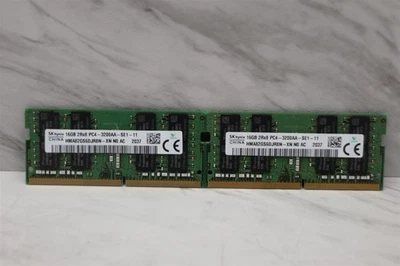 KIT 32GB - SK Hynix 16GB 2Rx8 PC4-3200AA-SE1-11 DDR4 SODIMM Laptop Memoria RAM Foto 1 de 2
