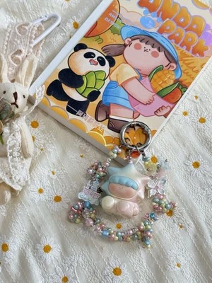 Handmade Beaded Phone/Bag Charm Keychain – 2025 Gift for Girls & Women - Image 1 of 4