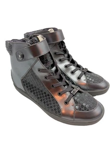 LIU JO Patucos con cordones Mujeres Botines Talla EU 40 color plata look casual - Imagen 1 de 5