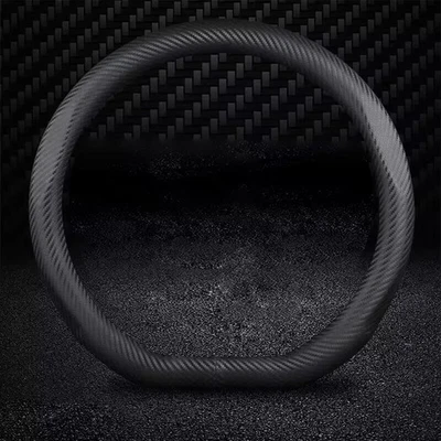 Cubierta volante fibra carbono 15"38cm para Volkswagen todos los modelos Foto 1 de 4