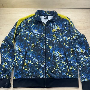 Nike Sportswear Printed Camo Track Jacket Men's Size L Full Zip Jacket Defect - Picture 1 of 20