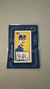 CLAYTON KERSHAW 2009 Topps T-206 FMA-22 Framed Mini AUTO Autograph Piedmont LAD - Picture 1 of 2