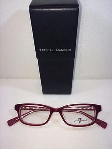 NUEVO 7 Seven PARA TODA LA HUMANIDAD 701 Anteojos Rubí 50-16-140  - Imagen 1 de 4