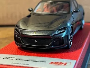 1:43 BBR Ferrari Purosangue Grigio Sliverstone met. BBRC272APRE lim. 09/20 confezione originale - Foto 1 di 11