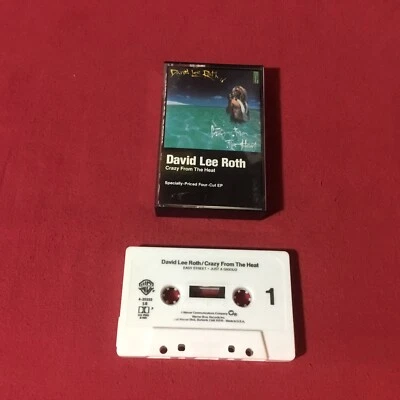 David Lee Roth – Crazy From The Heat   *1985:Cassette, EP, SR, Dolby HX Pro (EX) - Image 1 of 4