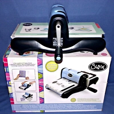 Sizzix Bigkick Periwinkle Machine model #657850 w/Extended Multipurpose Platform - Image 1 of 4