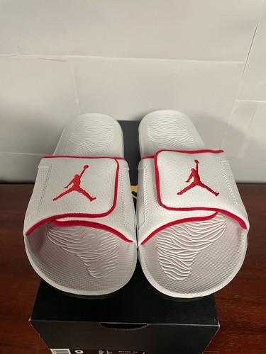 Sandali Nike Jordan Hydro III 3 Retro AA2517 001 bianchi cemento slide da uomo NUOVI