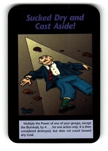 Trocken gesaugt und beiseite gegossen! Karten Base Set INWO Illuminati New World Order  - Bild 1 von 4