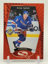1998-99 UPPER DECK CHOICE STARQUEST RED Brian Leetch  NY Rangers SQ7