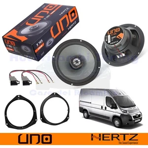 Pareja De Altavoces Hertz X165 Serie UNO Cajas Coaxiales Ant Para PEUGEOT BOXER - Imagen 1 de 9