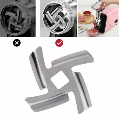 1/3pcs Meat Grinder Mincer Stainless Blade Mincer Kitchen Accessorie Spare Parts - Image 1 of 4