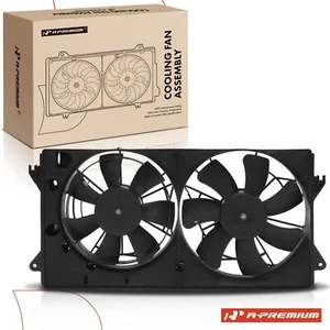 Dual Engine Radiator Cooling Fan w/ Shroud Assembly for Toyota Celica 2000-2005 - Bild 1 von 8