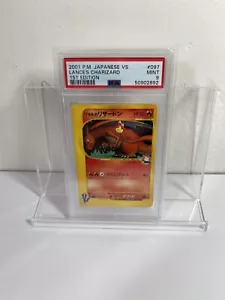 PSA 9 Pokemon TCG Card 2001 VS Series 1st Edition Lance's Charizard 097 - Picture 1 of 2