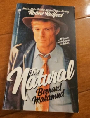 The Natural by Bernard Malamud 1982 Vintage Paperback Robert Redford cover Foto 1 de 4