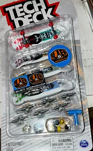 Tech Deck ALIEN WORKSHOP DLX Confezione da 4 Set Skateboard/Fingerboard NUOVO RARO ❤️ - Foto 1 di 8