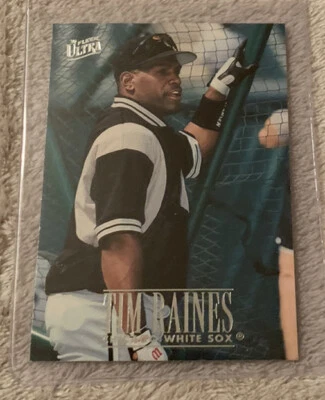 1996 Ultra Baseball Card #43 Tim Raines - Image 1 of 2