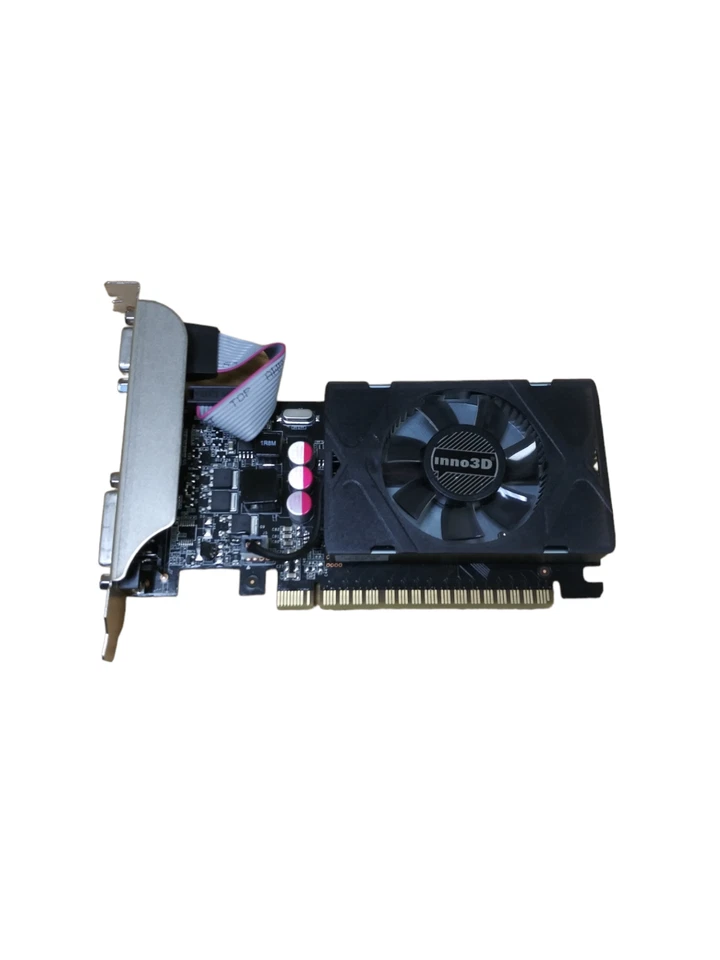 INNO3D NVIDIA GF-GT730 HDMI DVI VGA GDDR5 4GB PCIE VIDEO CARD UC5-3(3) - Image 1 of 4