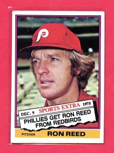 1976 Topps Baseball TRADED #58t b Ron Reed VG/EX - Bild 1 von 1