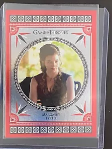 Margaery Tyrell Ruby /50 2024 Rittenhouse Game of Thrones Legends of the Realm - Picture 1 of 2