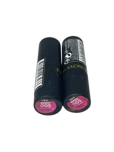 REVLON Super Lustrous Mattes Lipstick 005-Heartbreaker, 0.15 oz - Pack of 2 - Picture 1 of 4