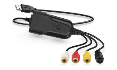 RCA S-Video To USB DVR Adapter Digital MPEG Video Recorder - Image 1 of 4