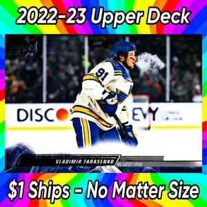 "NEW" 2022-23 Upper Deck Hockey Series 2 - #251-450 (In-Stock) Pick Your Player