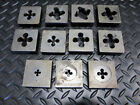 Vintage NYE Tool Company 11pc Square Die Set Skip Tooth Made in USA
