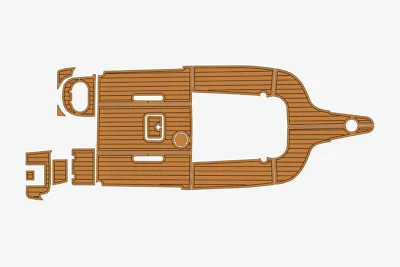 Напольное покрытие для лодки 2021 Nauticstar 22 см3 морской тиковый настил из ЭВА-пены - Изображение 1 из 4