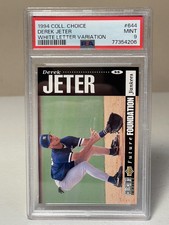 1994 Collector's Choice Derek Jeter Yankees #644 Rookie PSA 9 Mint New Slab