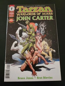 Tarzan/John Carter: Warlords of Mars #1 (Dark Horse Comics January 1996) - Picture 1 of 2