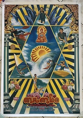 Mambo United Family Of Surfing, Caring, Sharing & Showing Original 1995 Poster - image 1 of 3