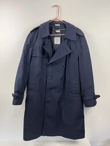 DSCP Defender Collection Herren Navy Allwetter Trenchcoat 42S mit Innenfutter - Bild 1 von 4