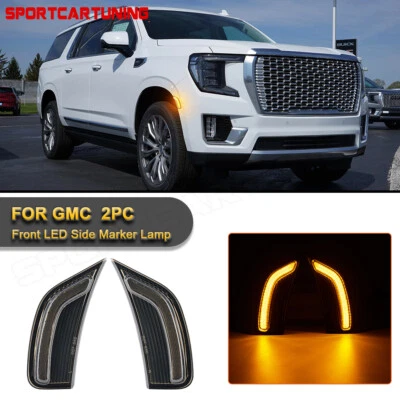 Side Marker Light LED For 21-24 Cadillac Escalade Chevy Suburban GMC Yukon XL 4D - Изображение 1 из 4