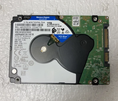 Western Digital Blue 2TB WD20SPZX 2.5 SATA HDD TESTED - Image 1 of 2