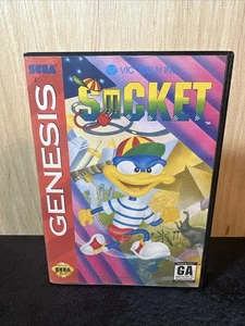 Enchufe (Sega Genesis, 1993) Completo RARO CAJA MANUAL CARRO CIB - Imagen 1 de 8
