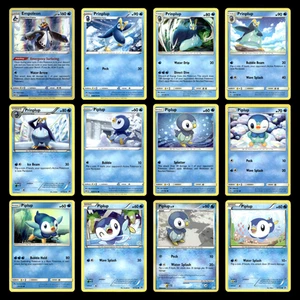 12x Empoleon Prinplup Piplup Lot 37 Sword Shield Brilliant Stars Pokemon Cards - Picture 1 of 2