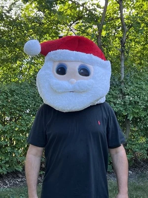 Dan Dee Big Mascot Santa Claus Christmas Mascot Head Only Costume - Image 1 of 4