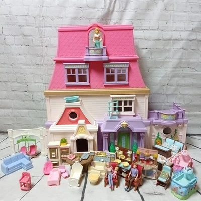 2014 Fisher Price Loving Family Grand Mansion Dollhouse Playset & Accessories  - Image 1 of 4