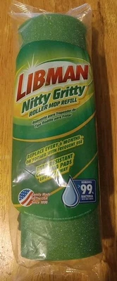 Libman Nitty Gritty Roller Sponge Mop Refill NEW SEALED 1 EACH REPLACEMENT  - Image 1 of 4