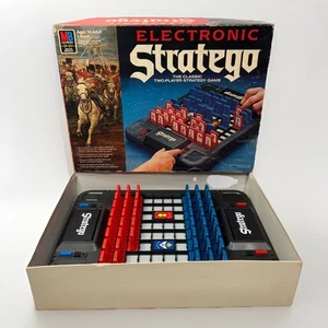 Electronic Stratego Board Game 1982 Milton Bradley Tested WORKS INCOMPLETE - Picture 1 of 16